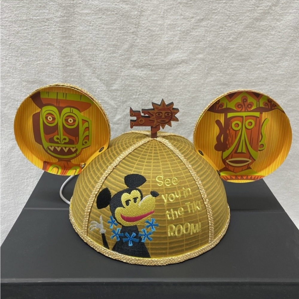 2019 Disney D23 Expo Enchanted Tiki Room Adult Ear Hat by SHAG Limited Edition